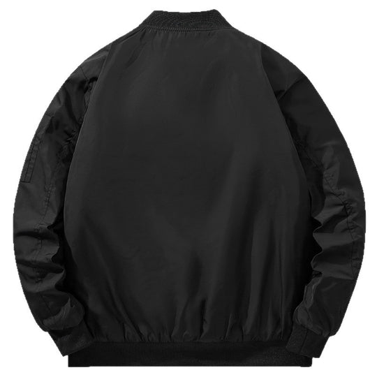 Herren Bomberjacke im Fliegerstil mit wattierter Thermofütterung und Ärmel-Utilitytasche Shop Nory