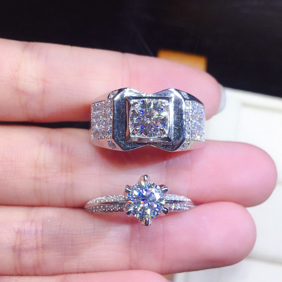 Damen eleganter und auffälliger Ring mit funkelndem Zirkonia Shop Nory