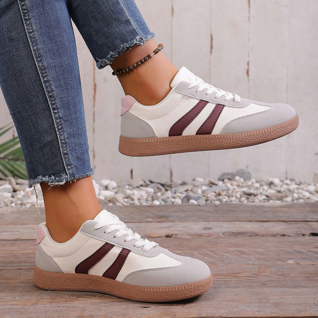 Damen Sneakers im sportlich-eleganten Design mit rutschfester Sohle