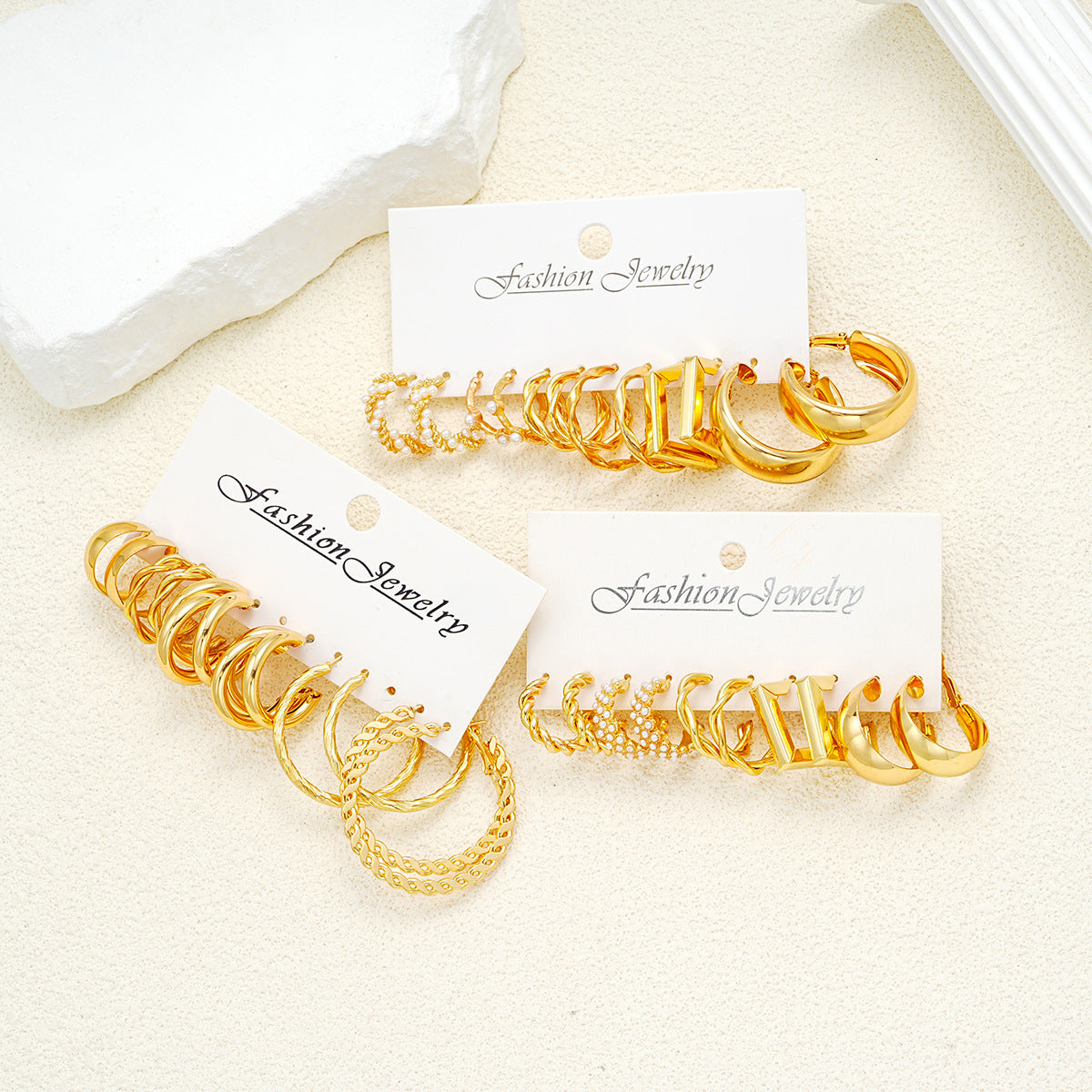 Damen Ohrring Set mit verschiedenen Designs Shop Nory