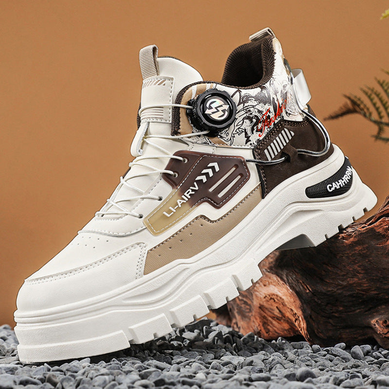 Herren robuster Sport-Schuh mit innovativem Schnellschnürsystem und verstärktem Knöchel