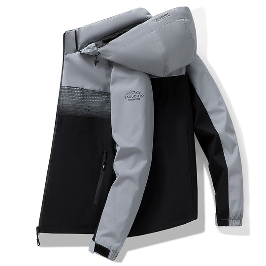 Herren Multifunktionale Outdoorjacke mit abnehmbarer Kapuze Shop Nory