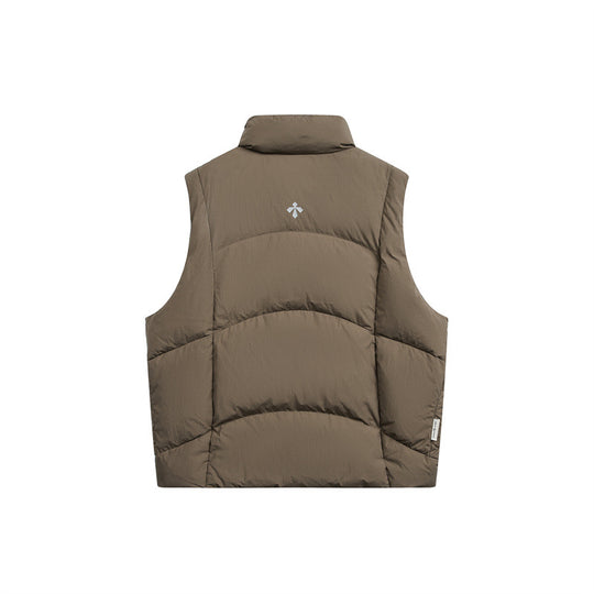 Herren Wattierte Steppweste mit hohem Stehkragen und Multifunktions-Taschen Shop Nory