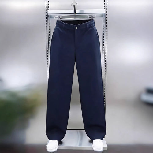 Herren Weite Chinohose mit hoher Taille und elastischem Rückbund Shop Nory