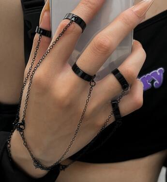 Damen Ring-Set mit modischem Kettenarmreif Shop Nory