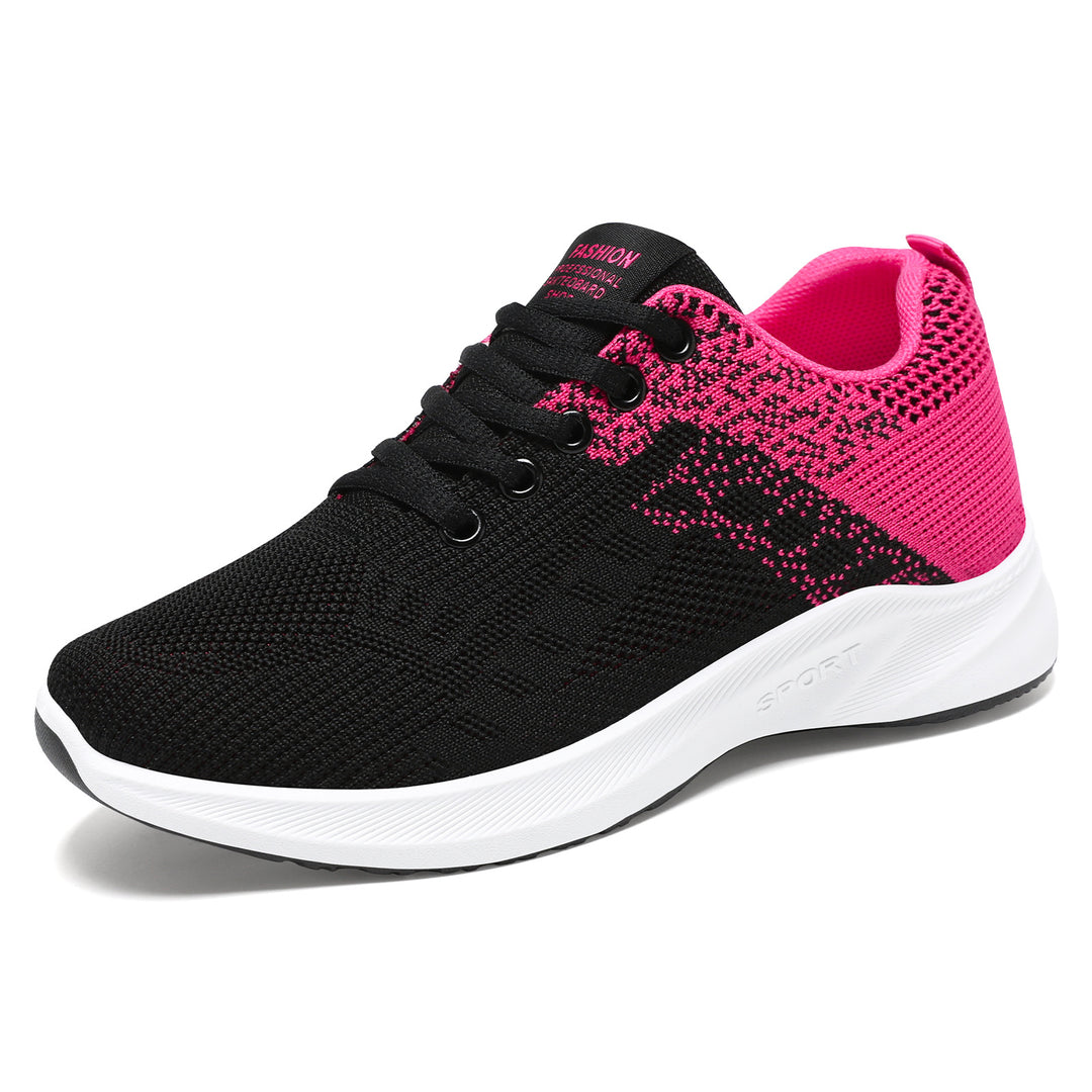 Damen nan nahtloser Strick-Fitnesssneaker mit ergonomischem Fersenhalt, flexibler Zehenkappe und reaktiver EVA-Dämpfung Shop Nory
