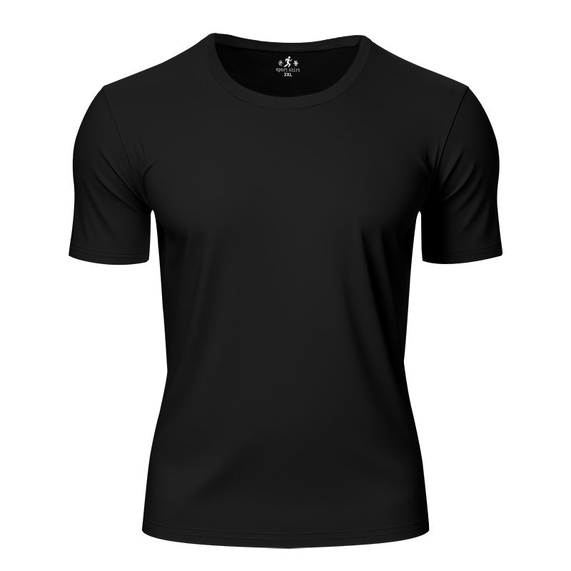 Herren nan leichtes Kurzarm-Funktionsshirt mit Rundhalsausschnitt schnelltrocknendem StretchgewShopnorye und flachen Nähten