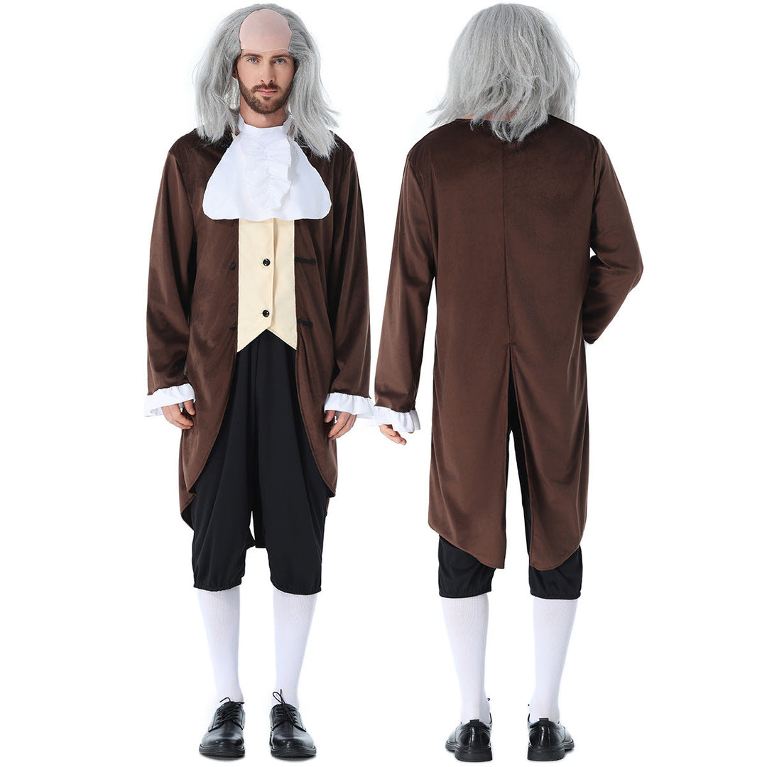 Herren historische Kostüm mit elegantem Frack und weiten Hosen Shop Nory