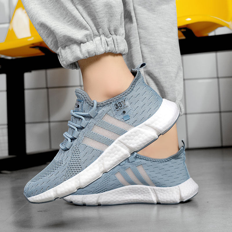 Herren Atmungsaktive Strick-Sneaker mit dämpfender Schaumsohle und Stretch-Fersenlasche Shopy Nory