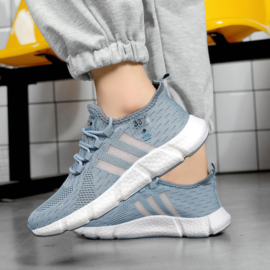 Herren Atmungsaktive Strick-Sneaker mit dämpfender Schaumsohle und Stretch-Fersenlasche Shopy Nory
