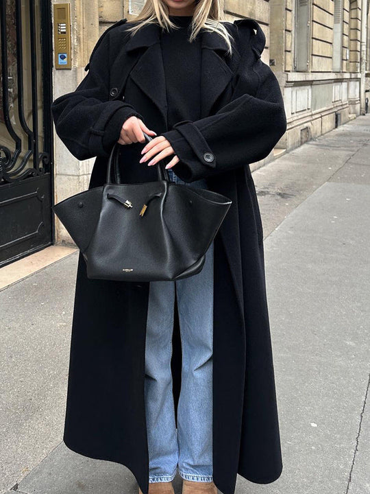 Damen oversized Wollmantel Shop Nory