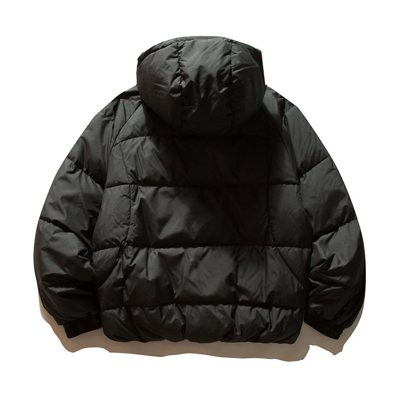 Unisex Oversize-Steppjacke im Boxy-Cut mit Kapuze und verstellbarem Saum Shop Nory