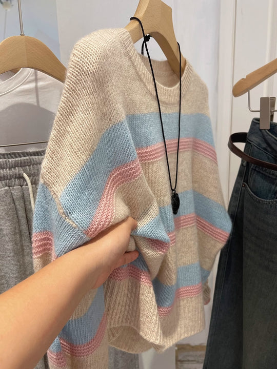Damen Gemütlicher und Modischer Pullover Shop Nory