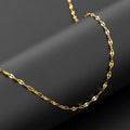Damen Vergoldete Gliederkette Halskette Shop Nory