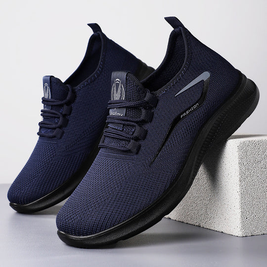 Herren nan atmungsaktive Strick-Sneaker mit sockenähnlichem Schaft und flexibler Komfortlaufsohle Shop Nory
