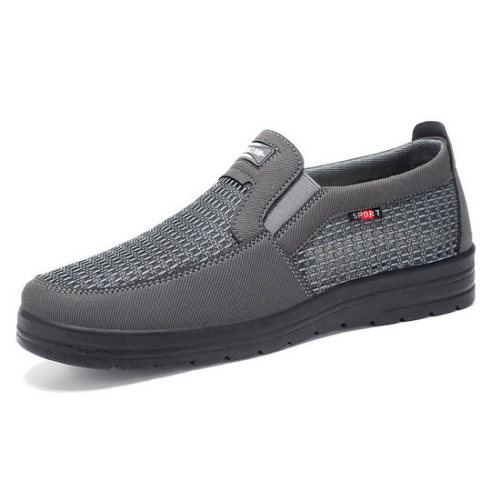 Herren nan atmungsaktiver Slip-On Freizeitschuh mit gestricktem Obermaterial, elastischem Einstieg und stoßdämpfender EVA-Sohle Shop Nory