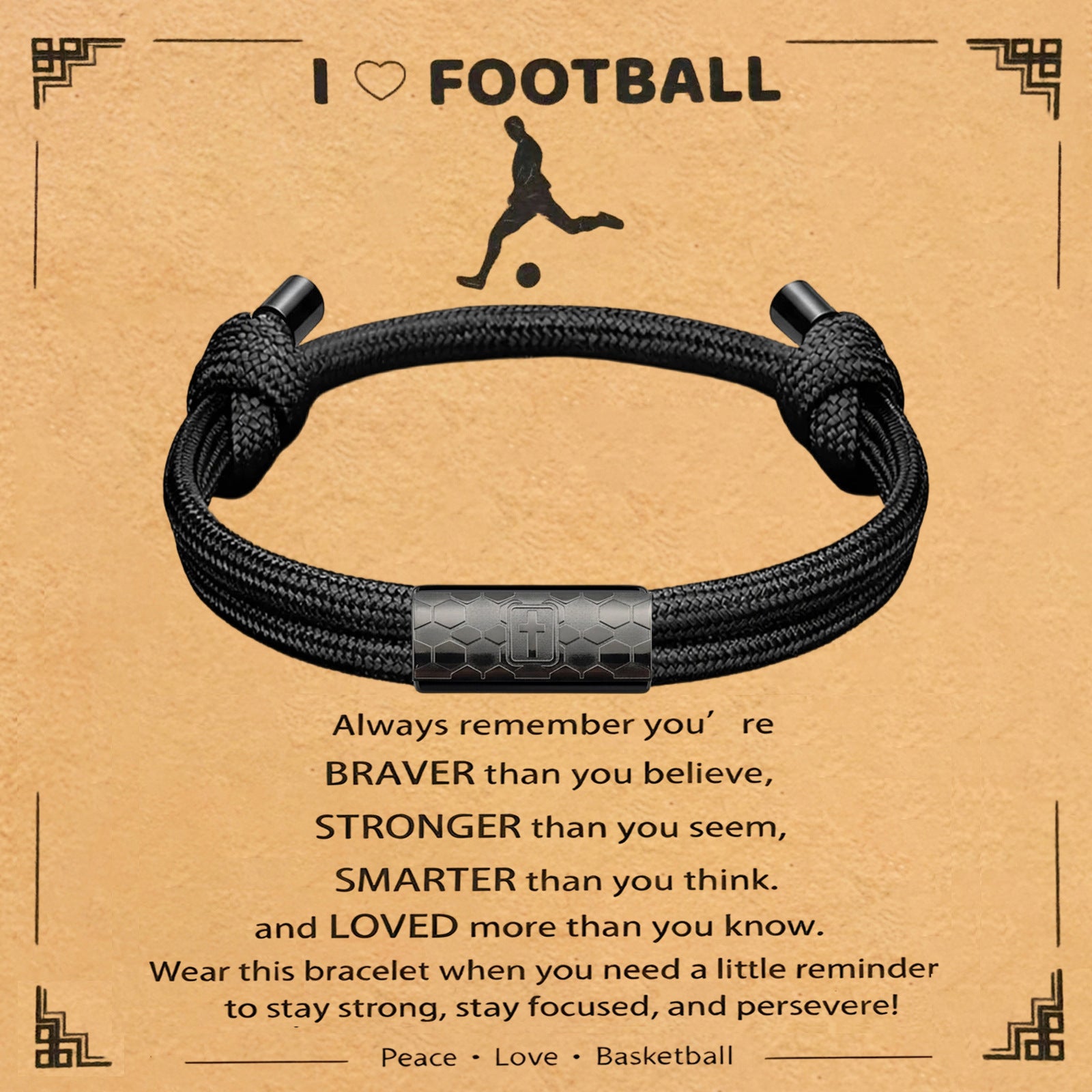 Herren elegantes Paracord-Armband mit innovativem Verschluss Shop Nory