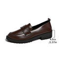 Damen Elegante und bequeme Mokassins mit modischem Riemen