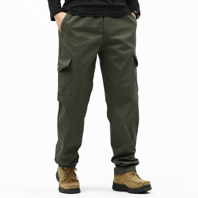 Herren Technische Cargohose mit Thermofutter-Innenbein, aufgesetzten Taschen & verstellbarem Saum Shop Nory