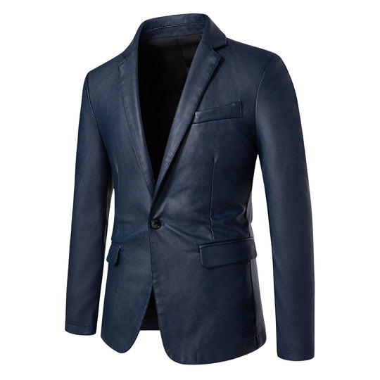 Herren Elegante und Modische Blazerjacke Shop Nory