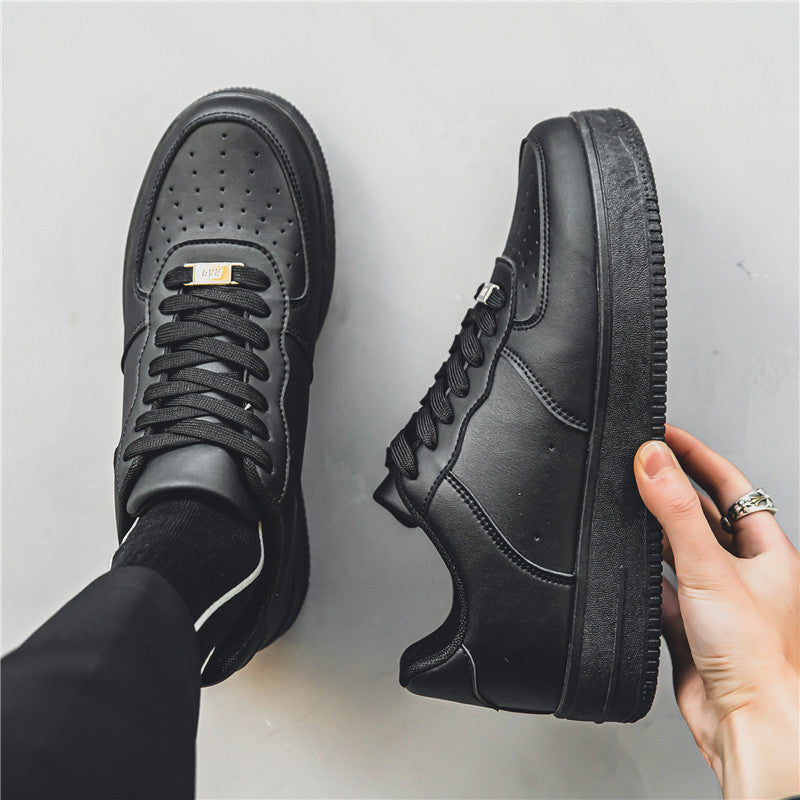 Damen Klassische Leder Sneakers mit atmungsaktivem Design