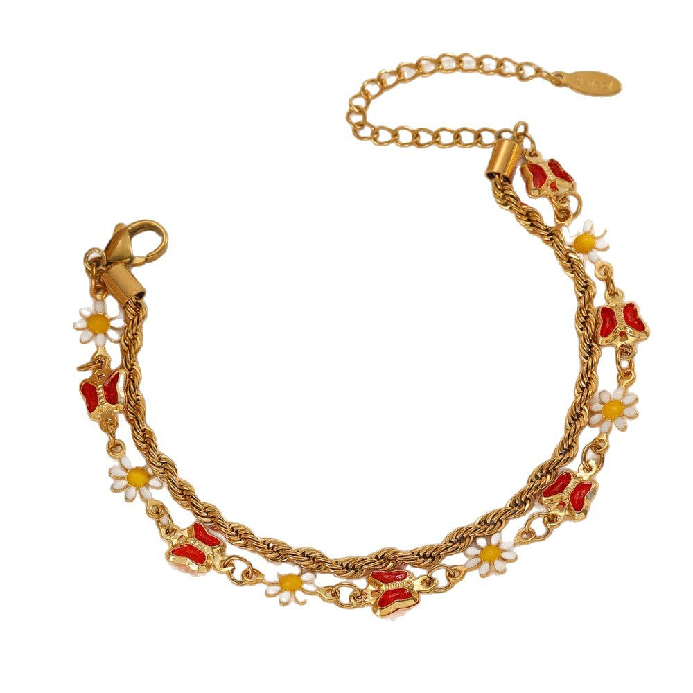 Damen Armband mit kunstvollen Anhängern Shop Nory