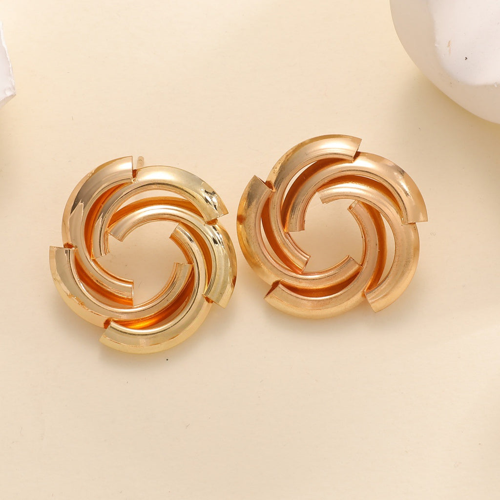 Damen Ohrstecker im kunstvollen Spiraldesign Shop Nory