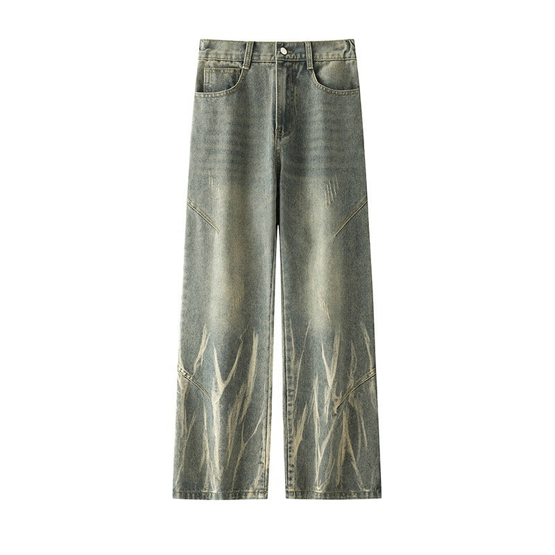 Damen Trendige Weitbein-Jeans Shop Nory