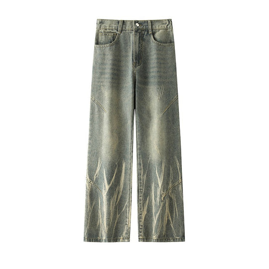 Damen Trendige Weitbein-Jeans Shop Nory