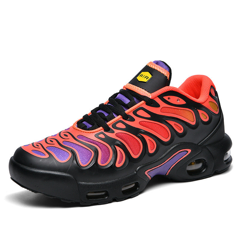 Herren futuristische Dämpfungs-Sneaker mit sichtbarer Luftkammer und strukturiertem Mesh-Overlay Shop Nory