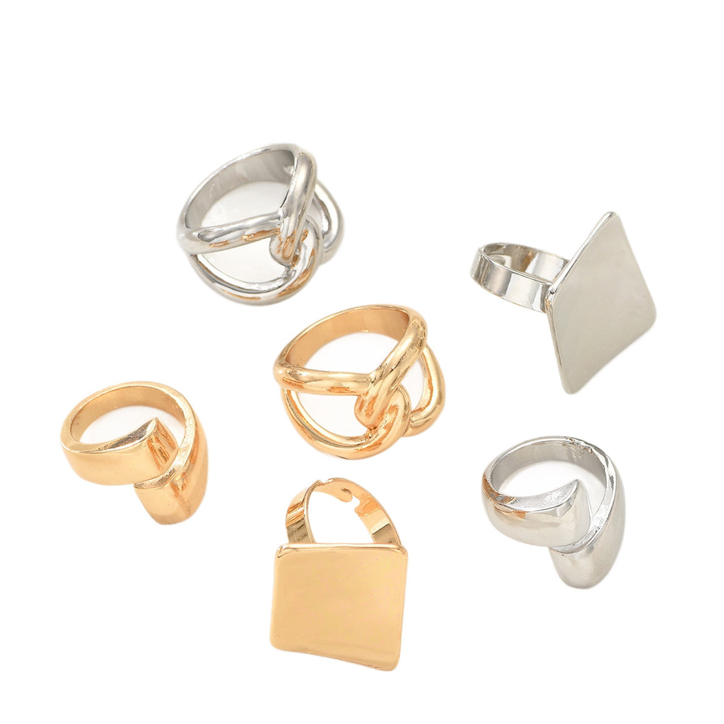 Damen modische Ringe Set Shop Nory