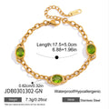 Damen Armband mit eleganten Zirkonia und hypoallergener Edelstahlverarbeitung Shop Nory