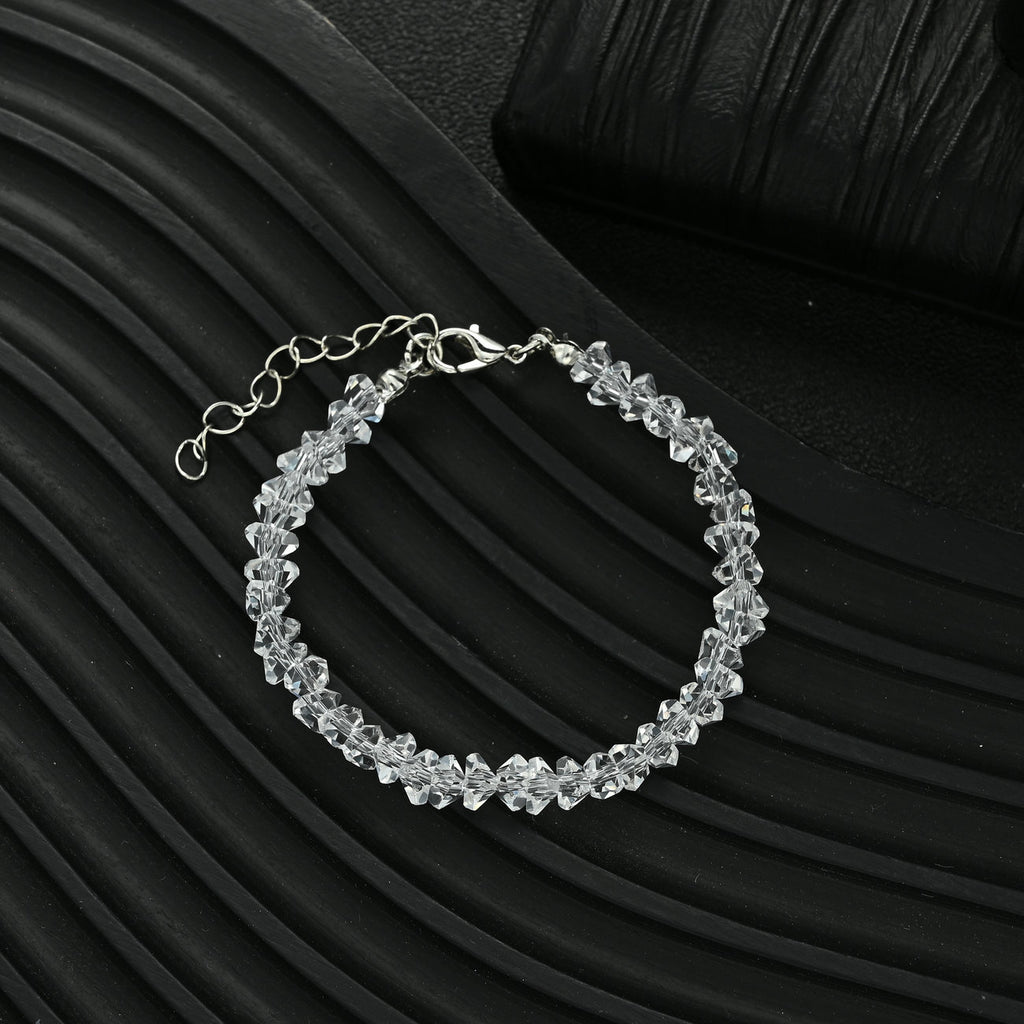 Damenarmband aus funkelnden Kristallperlen Shop Nory