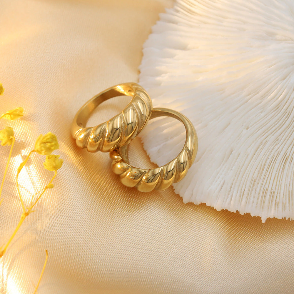 Damen Eleganter Verlobungsring mit gewundenem Design Shop Nory