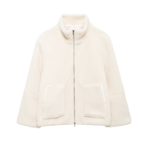 Damen Kuschelige Fleecejacke  1787866777
