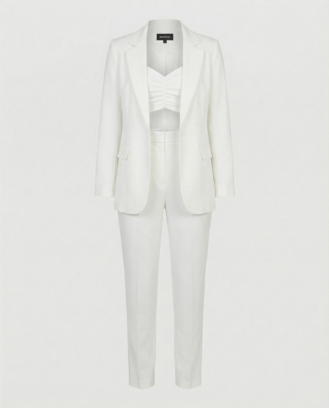Stylisches 3-teiliges Set (Blazer, Oberteil, Hose)