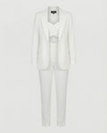Stylisches 3-teiliges Set (Blazer, Oberteil, Hose)