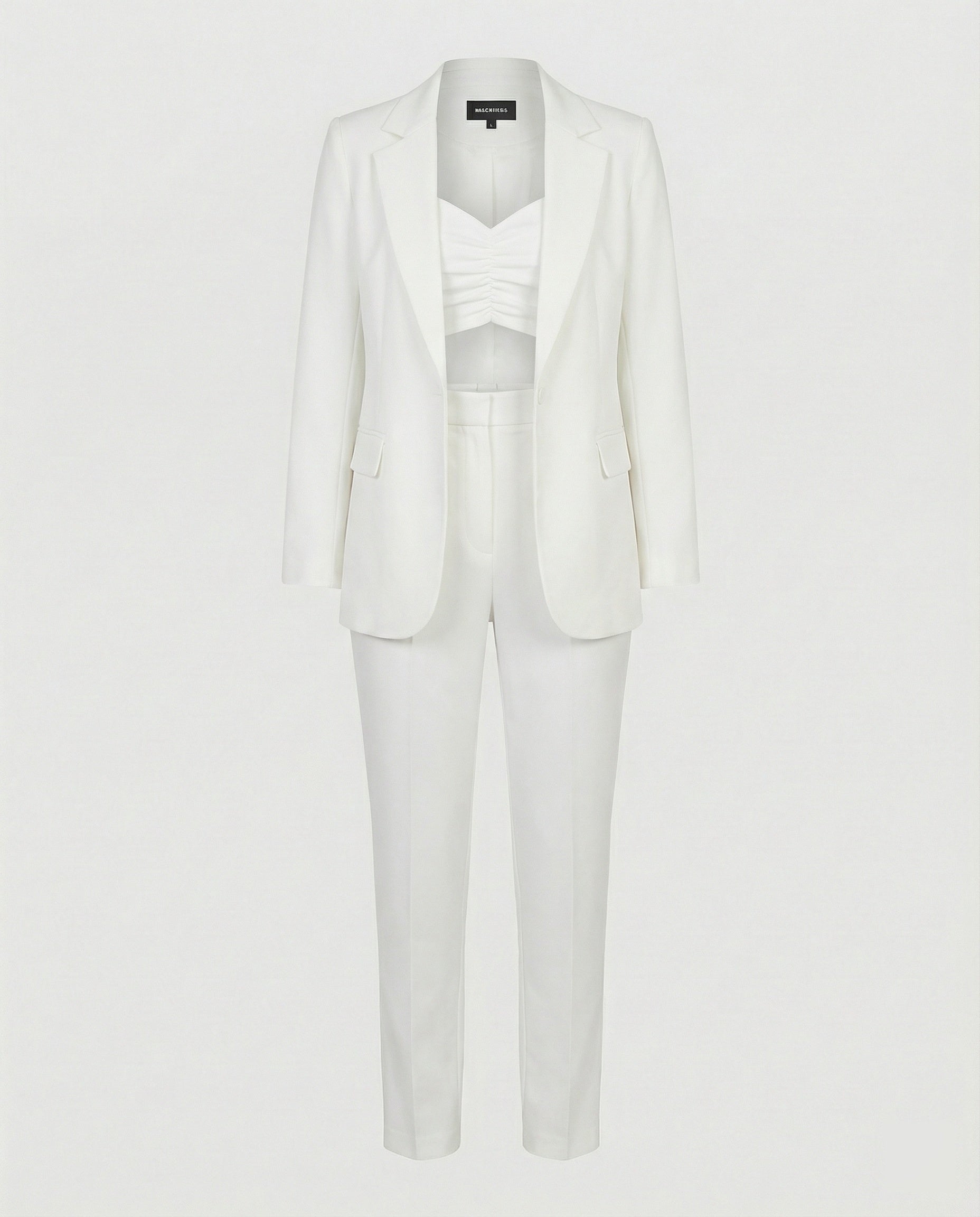 Stylisches 3-teiliges Set (Blazer, Oberteil, Hose)