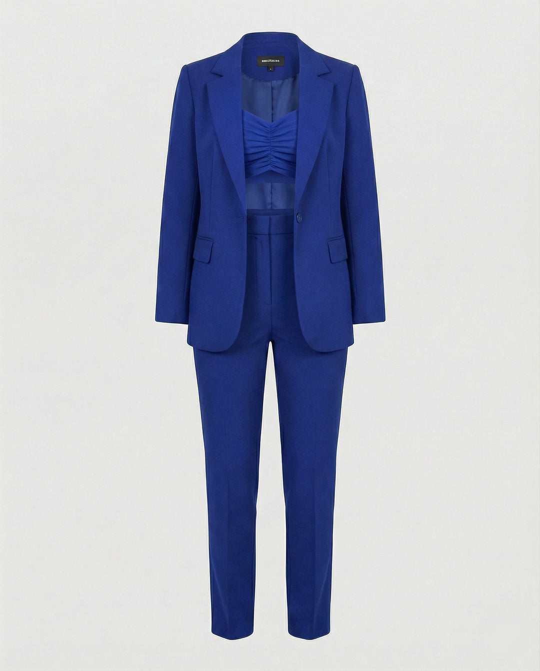 Stylisches 3-teiliges Set (Blazer, Oberteil, Hose)