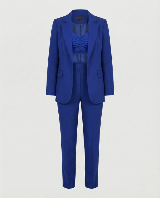 Stylisches 3-teiliges Set (Blazer, Oberteil, Hose)