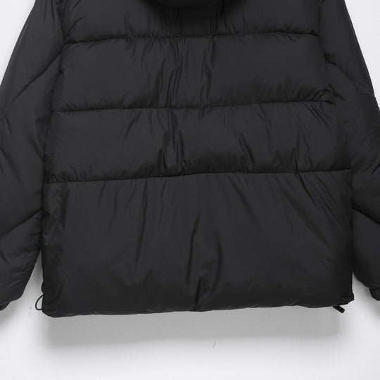Damen Voluminöse Oversize Daunenjacke mit Kapuze und Kordelzug Shop Nory