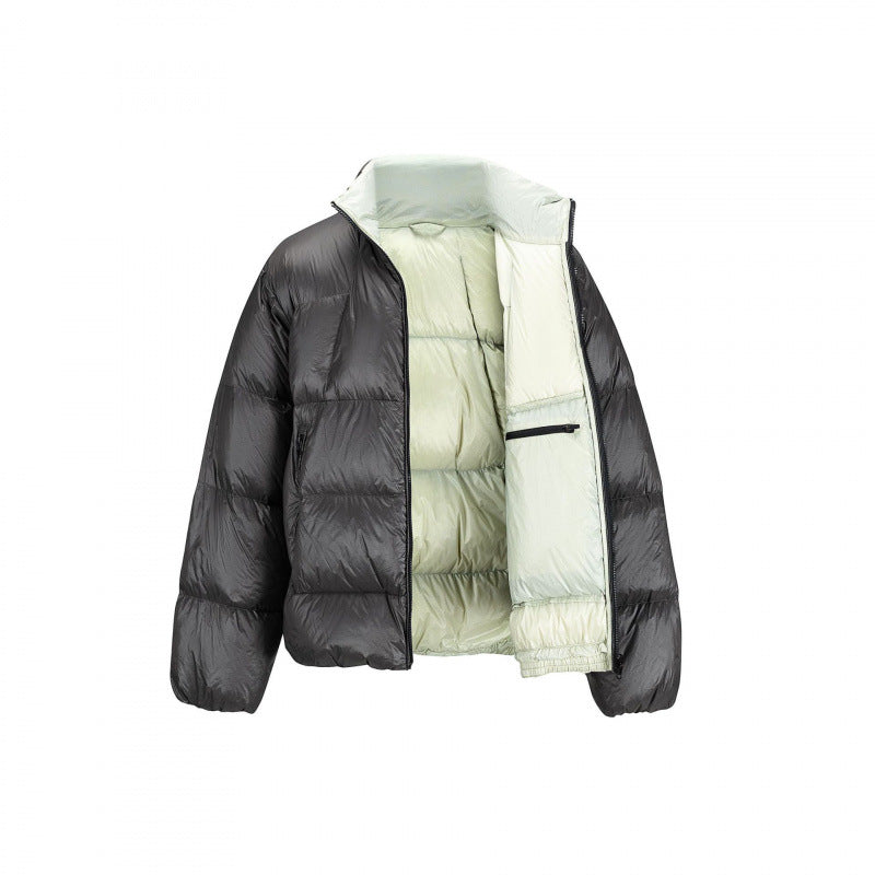 Unisex Wattierte Oversize-Steppjacke mit leichter Thermo‑Wattierung und Stehkragen Shop Nory