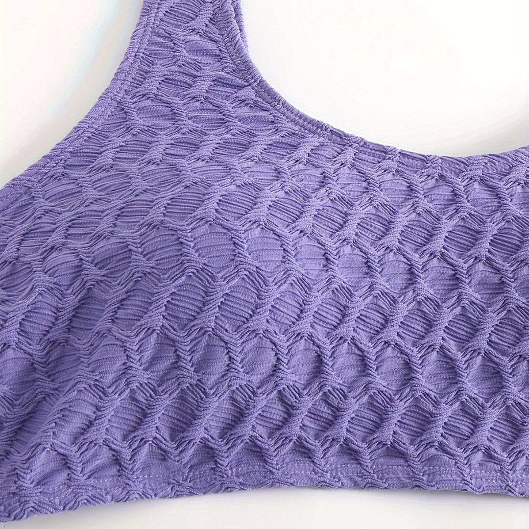 Damen Sportliches Bikini-Set mit elastischen Trägern