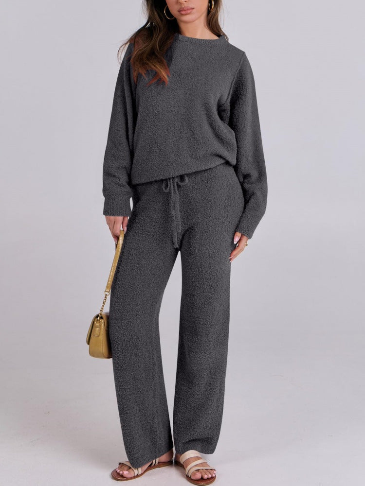 Damen nan kuscheliges Lounge-Set mit Oversize-Pullover und Kordelzughose Shop Nory