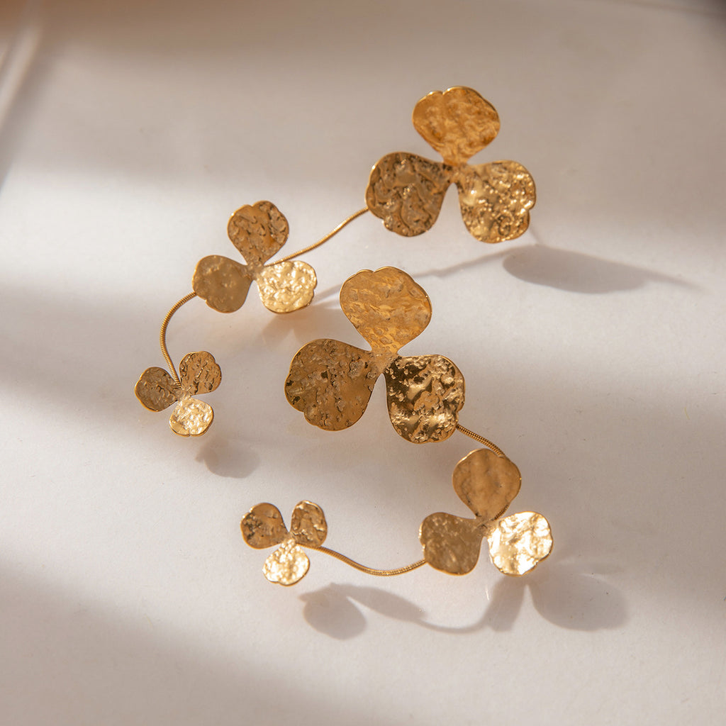 Damen Halskette mit floralem Design Shop Nory