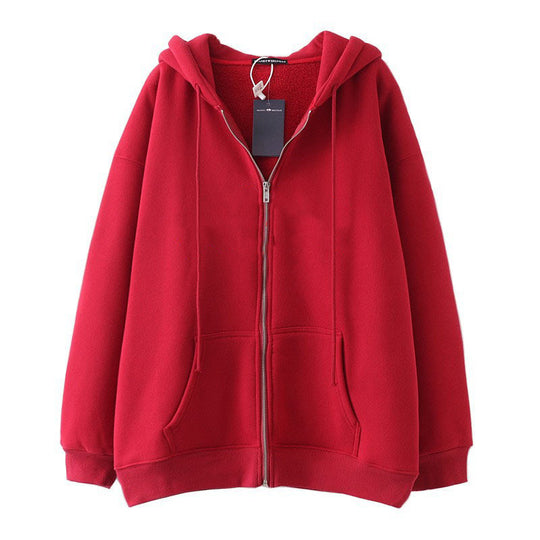 Herren nan leichter taillierter Reißverschluss-Kapuzenpullover mit flachen Nähten und Kängurutasche Shop Nory