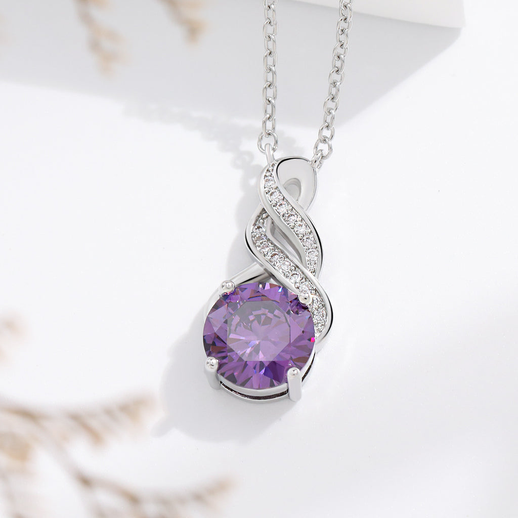Damen elegante Ohrringe mit funkelndem Zirkon und geschwungenem Design Shop Nory