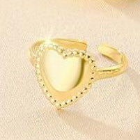 Damen Ring mit elegantem, organischem Design Shop Nory