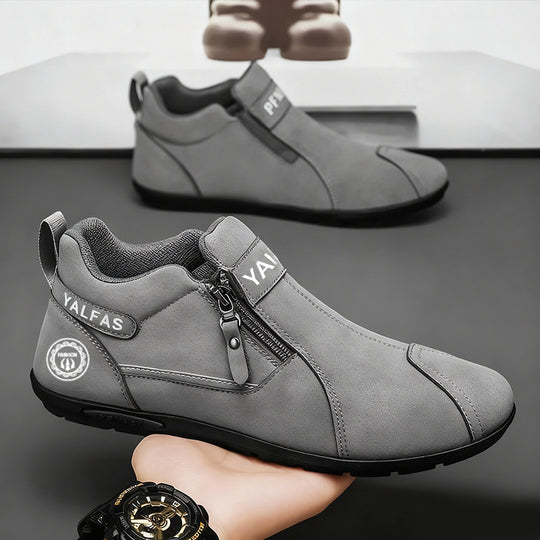Herren Kurzschaft-Sneaker mit seitlichem Reißverschluss und gepolsterter Komfortsohle Shop Nory