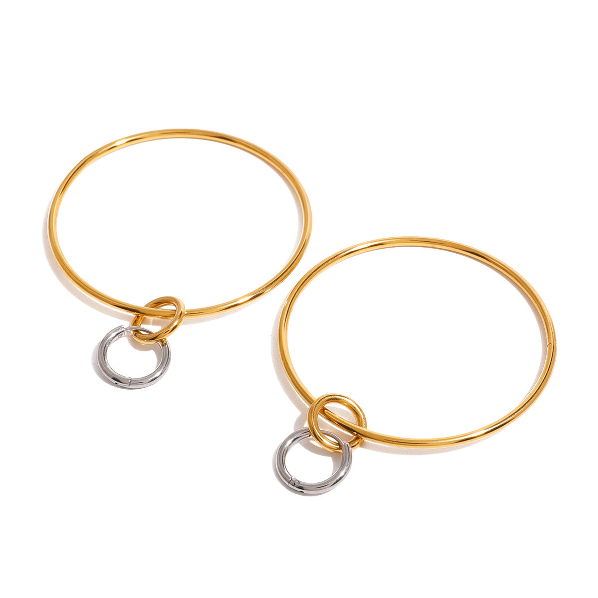 Damen Ohrhänger mit modernem Design aus hypoallergenem Edelstahl Shop Nory